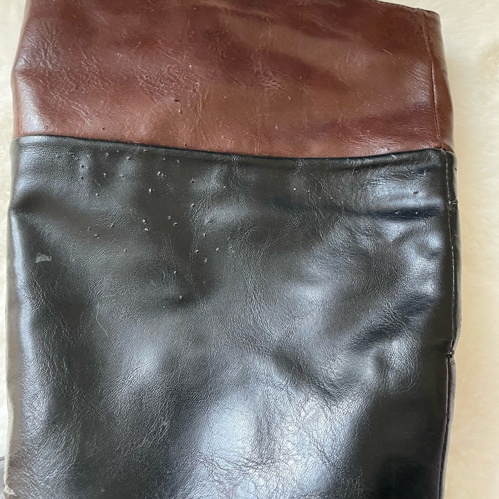 Reflexan women’s size 9 Black and Brown Knee-High Boots - Picture 6 of 9